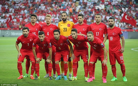 Hasil gambar untuk turkey national football team